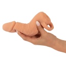 Nature Skin Extender Medium - rękaw powiększający 2w1 z masturbatorem, TPE, 18,5 cm - 13