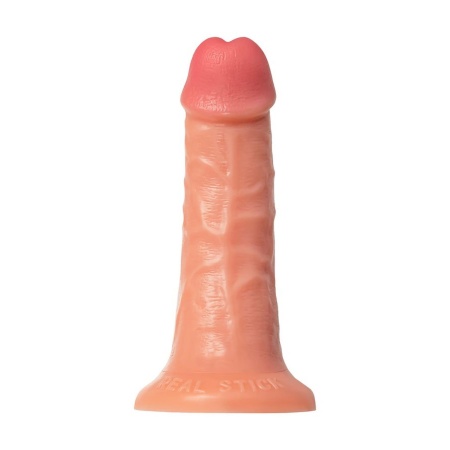 Dildo realistyczne RealStick CALIBER 16/4 z przyssawką, PVC, długość 16 cm, średnica 4 cm - 2