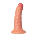 Dildo realistyczne RealStick CALIBER 16/4 z przyssawką, PVC, długość 16 cm, średnica 4 cm - 4