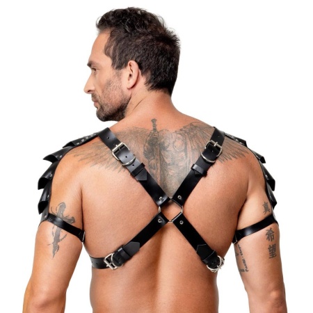 Men's Leather Harness S-L - 4