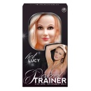 Lalka miłosna Hot Lucy Lifesize – nadmuchiwana, siedząca, 132 cm, PVC, z wibrującym jajkiem - 1