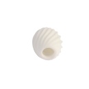 Masturbator Alpha Pleasure Pocket-White - manualny, kompaktowy pocket z TPE bez ftalanów i lateksu - 3