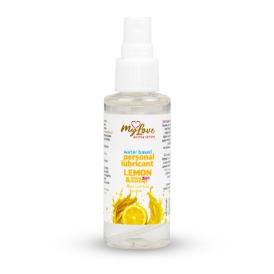 Żel intymny i do masażu 2w1 Aroma Series Cytryna 50ml - 1