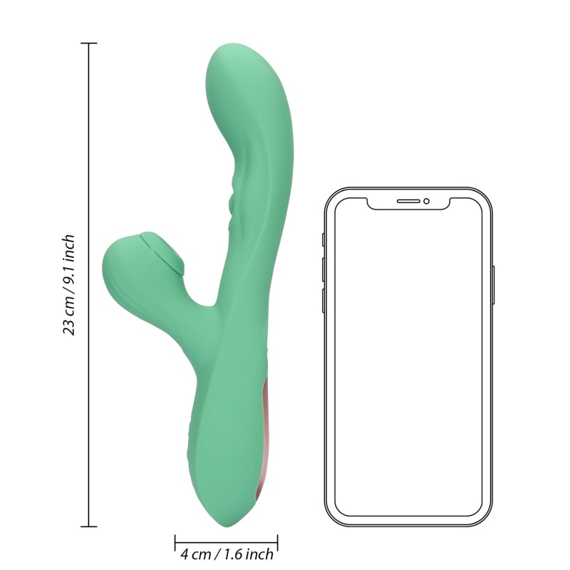 Pulse Wave and Tongue Flickering Rabbit Vibrator - 11