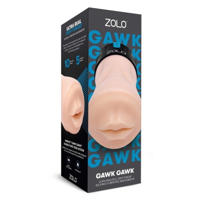 ZOLO VIBRATING DEEP THROAT GAWK GAWK BLOWBOT - 1