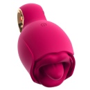 Wibrator Oral Fun Tongue - wirujący język, 8 trybów, silikon, 11,3 cm - 3