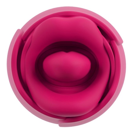 Wibrator Oral Fun Tongue - wirujący język, 8 trybów, silikon, 11,3 cm - 5