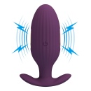 Wibrator analny Jefferson z wibracją i elektrostymulacją, 9 cm - 3
