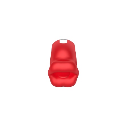 Sexy Oral Stimulator Kiss Fun - Bump Orgasm - wibrator w kształcie ust z ruchomym językiem, 10 trybów muskania i 10 trybów wibra - 8