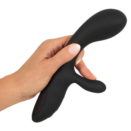 Wibrator Intense Rabbit - dwusilnikowa stymulacja dualna, 7 trybów, długość całkowita 22 cm, część wprowadzalna 11 cm - 8