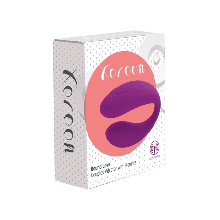 Wibrator dla par Bound Love z pilotem 8,5 cm - 2