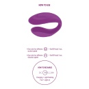 Wibrator dla par Bound Love z pilotem 8,5 cm - 6