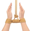 Sznur do bondage Natural Knot 10 m, 6 mm, kolor kurkumowy - 5