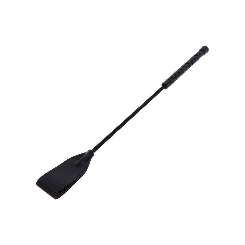 Crop Flapper Whip Black - 1