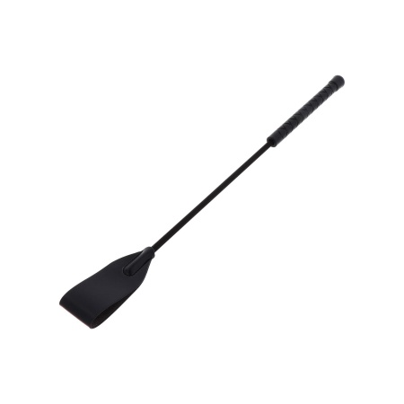 Crop Flapper Whip Black - 1