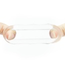 Pierścień Power Plus przezroczysty 2-4 cm - 6