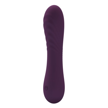 Wibrator AlexisRose Purple - 10 trybów wibracji, zakrzywiony kształt, długość 15 cm - 2