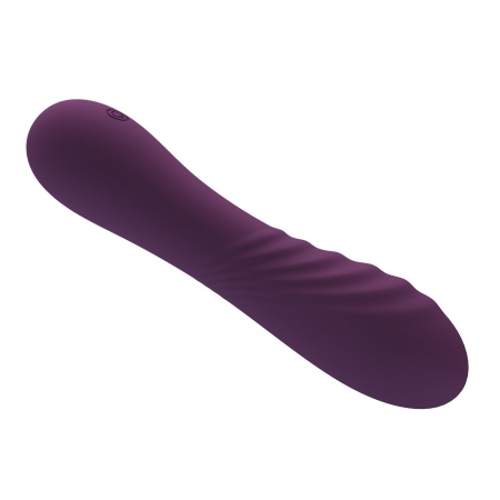 Wibrator AlexisRose Purple - 10 trybów wibracji, zakrzywiony kształt, długość 15 cm - 4