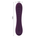 Wibrator AlexisRose Purple - 10 trybów wibracji, zakrzywiony kształt, długość 15 cm - 8