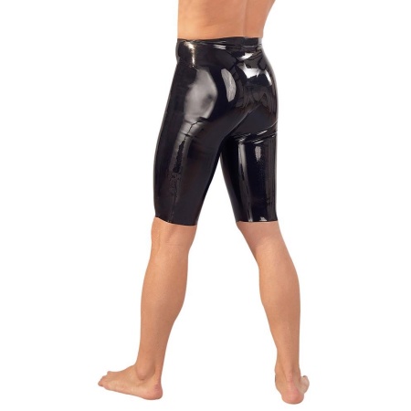 Men's Latex Cycling Shorts LP-1096 - 4