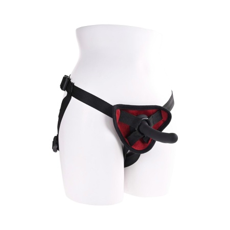 SPORTSHEETS SAFFRON SILICONE PEGGING KIT - 3