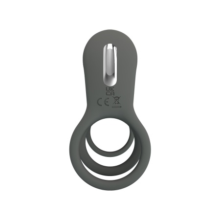 Pierścień erekcyjny Master Ring z wibrującym języczkiem o średnicy 5 cm - 9
