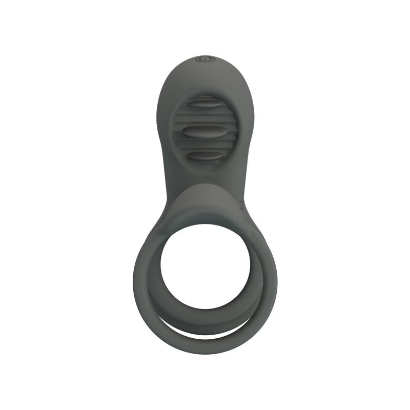 Pierścień erekcyjny Master Ring z wibrującym języczkiem o średnicy 5 cm - 10
