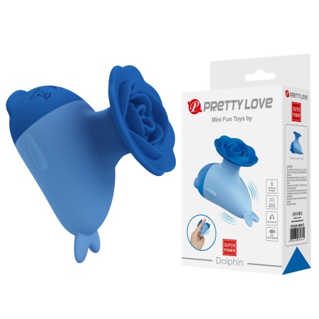 Wibrator palcowy Dolphin wodoodporny, 11 cm - 1