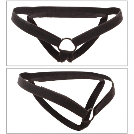 Strap-On z wibratorem zdalnie sterowanym Your Strap-On RC Vibrator Blue - 2 silniki, 7 trybów, 25,5 cm - 8