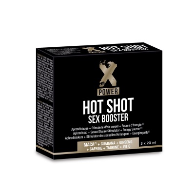 Hot Shot Sex Booster 3 shots Natural - 1