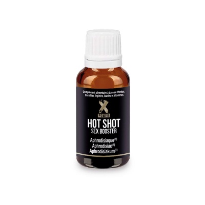Hot Shot Sex Booster 3 shots Natural - 1 2