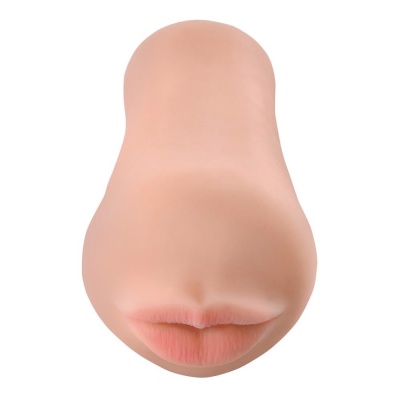 Masturbator FMS To Go Deep Throat Cock — realistyczny otwór gębowy, kanał penetracyjny 14,9 cm, TPE, 16,3 × 8,9 × 9,7 cm - 1 2