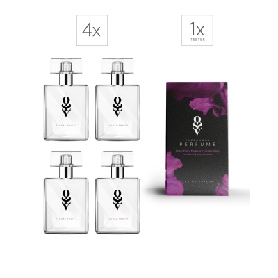 Zestaw Tester + 4 Perfumy Floral-fruity 30 ml - 1