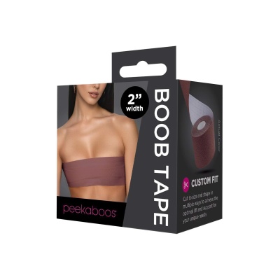 PEEKABOOS BOOB TAPE 15 FEET,  BROWN - 1