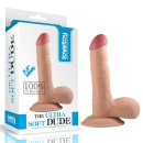 Dildo The Ultra Soft Dude 19 cm x 4 cm z przyssawką - 1