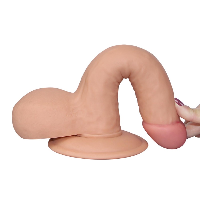 Dildo The Ultra Soft Dude 19 cm x 4 cm z przyssawką - 5