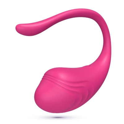 Wibrujące jajeczko Tamago z pilotem 9 cm, 3,6 cm średnicy, różowe - 1