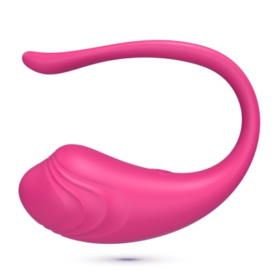 Wibrujące jajeczko Tamago z pilotem 9 cm, 3,6 cm średnicy, różowe - 1 2