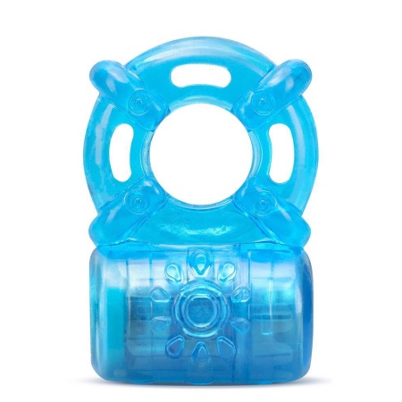 Pierścień erekcyjny wibrujący Stay Hard 5 Function, TPE, 5 trybów wibracji, długość 5,7 cm - 2