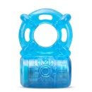 Pierścień erekcyjny wibrujący Stay Hard 5 Function, TPE, 5 trybów wibracji, długość 5,7 cm - 2