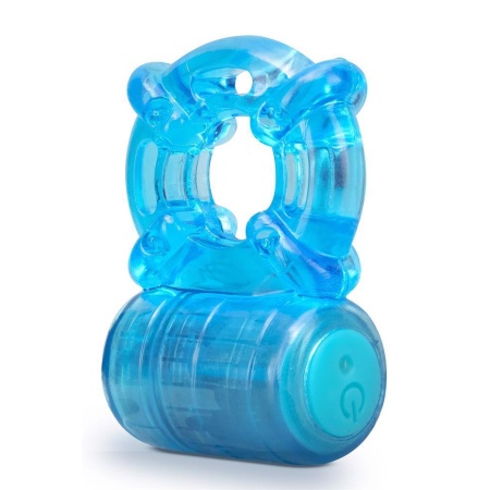 Pierścień erekcyjny wibrujący Stay Hard 5 Function, TPE, 5 trybów wibracji, długość 5,7 cm - 3