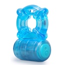 Pierścień erekcyjny wibrujący Stay Hard 5 Function, TPE, 5 trybów wibracji, długość 5,7 cm - 3