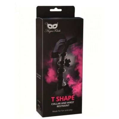 T Shape Collar And Wirst Restrain - 1 2