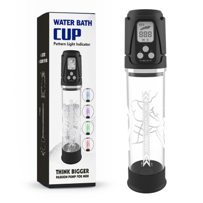 Pompka- PASSION PUMP, PREMIUM RECHARGEABLE AUTOMATIC WATERPROOF PUMP, Light Indicator - 1