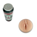 Masturbator Vagina II - wodoodporna, cylindryczna obudowa w formie puszki z anatomicznym wnętrzem - 5