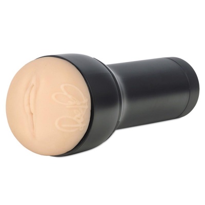 Masturbator Feel Rae Lil Black - odlew wulwy, wkładka Superskin, 22 cm - 1 2