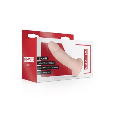 No-Parts - Shane Vibrating Dildo with Remote - 13 cm - 1