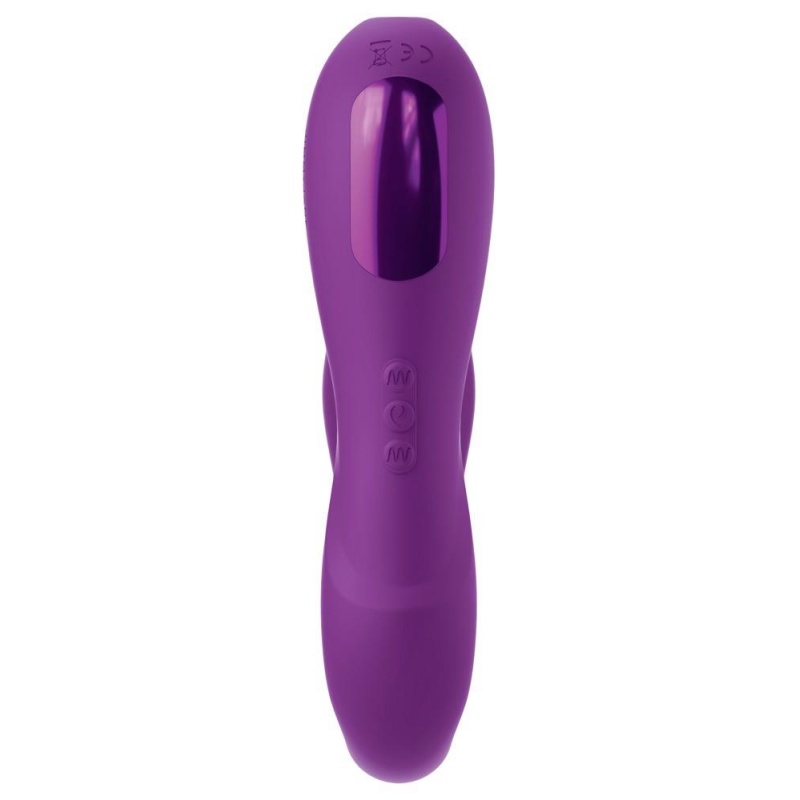 Wibrator króliczek Reflexx Rabbit 1 – dwa niezależne silniki, kształt U, silikon medyczny, IPX7, 16,9 cm - 4