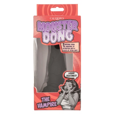 Dildo The Vampire z mocną przyssawką i elastycznym trzonem, 16 cm - 1 2