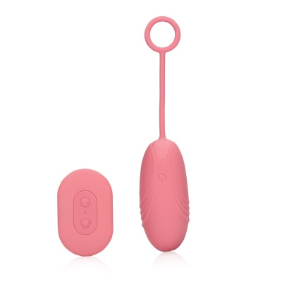 Ultra Soft Silicone Egg Vibrator with Remote Control - 1